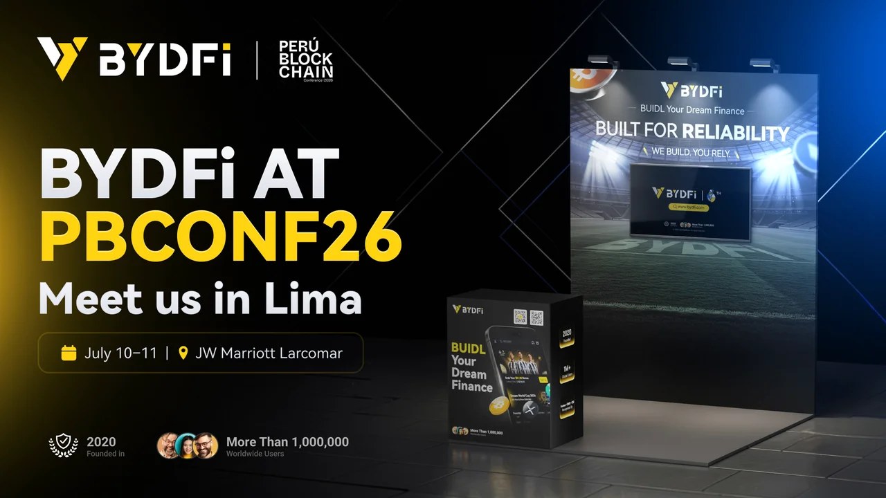 BYDFi Participates in Peru Blockchain Conference 2026, Engaging the LATAM Web3 Community