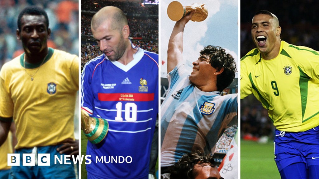 ¿Messi, Maradona o Pelé? El ranking de la BBC de las 10 leyendas de los Mundiales