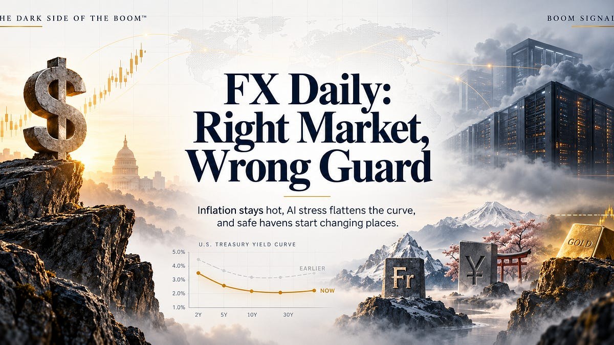 FX Daily: Right Market, Wrong Guard